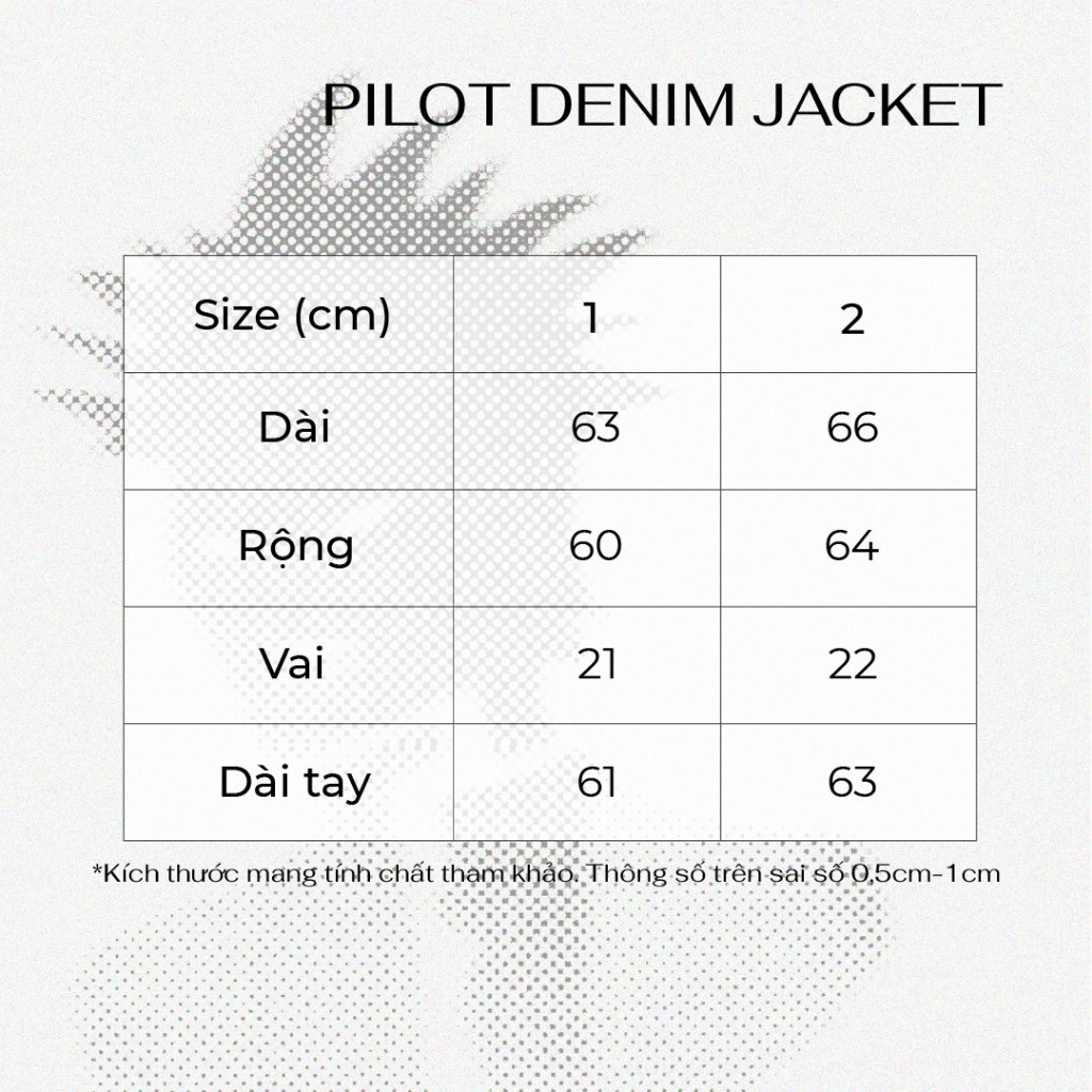 Áo Khoác PILOT  - PILOT DENIM JACKET SS23 - Hungocb Studio