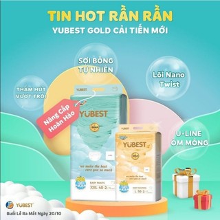 Bỉm YUBEST GOLD NỘI ĐỊA TRUNG QUỐC DÁN QUẦN S90/L84/XL78/XXL72