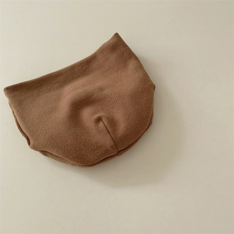 Mũ sơ sinh  phối tai chất liệu cotton phong cách Hàn Quốc cho bé