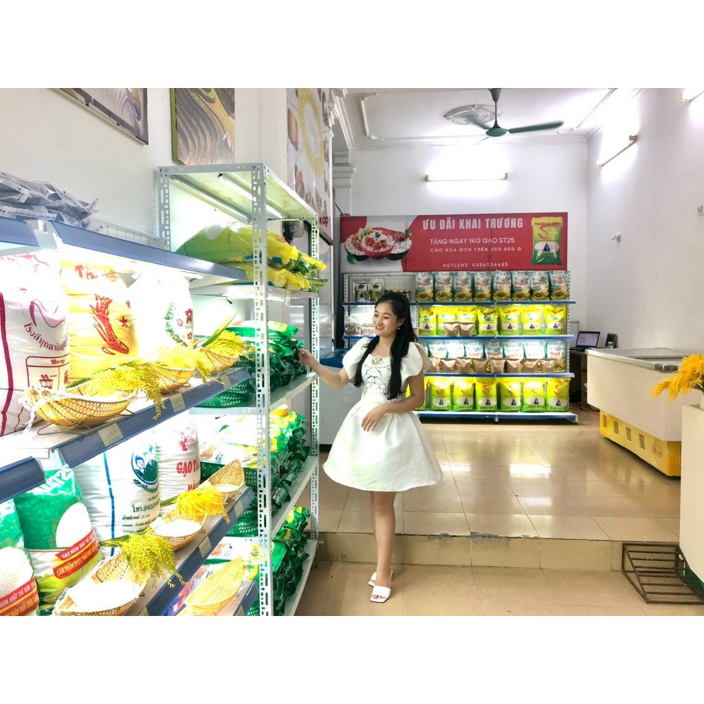 Gạo ST25  lúa tôm loại 1 dẻo thơm  bao 1kg 5kg  loại 1 GẠO SẠCH GIÁ SỈ | BigBuy360 - bigbuy360.vn