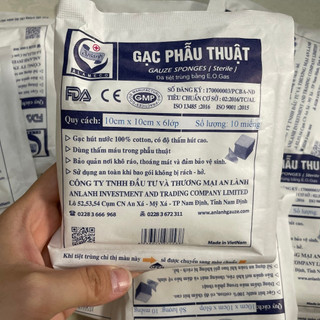 (Q1-HCM) Gạc Y Tế Tiệt Trùng Đông Pha