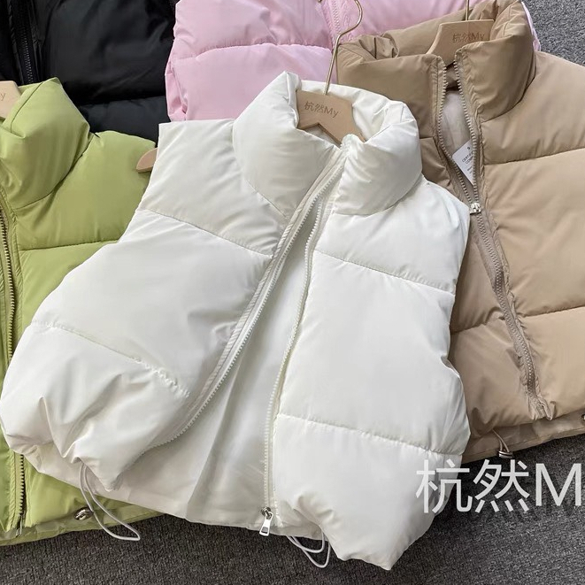 Áo Phao Gile Cho Bé Áo Khoác Gile Cho Bé Gái Lót Bông 3 Lớp Siêu Nhẹ cho bé từ 8-30kg GL01