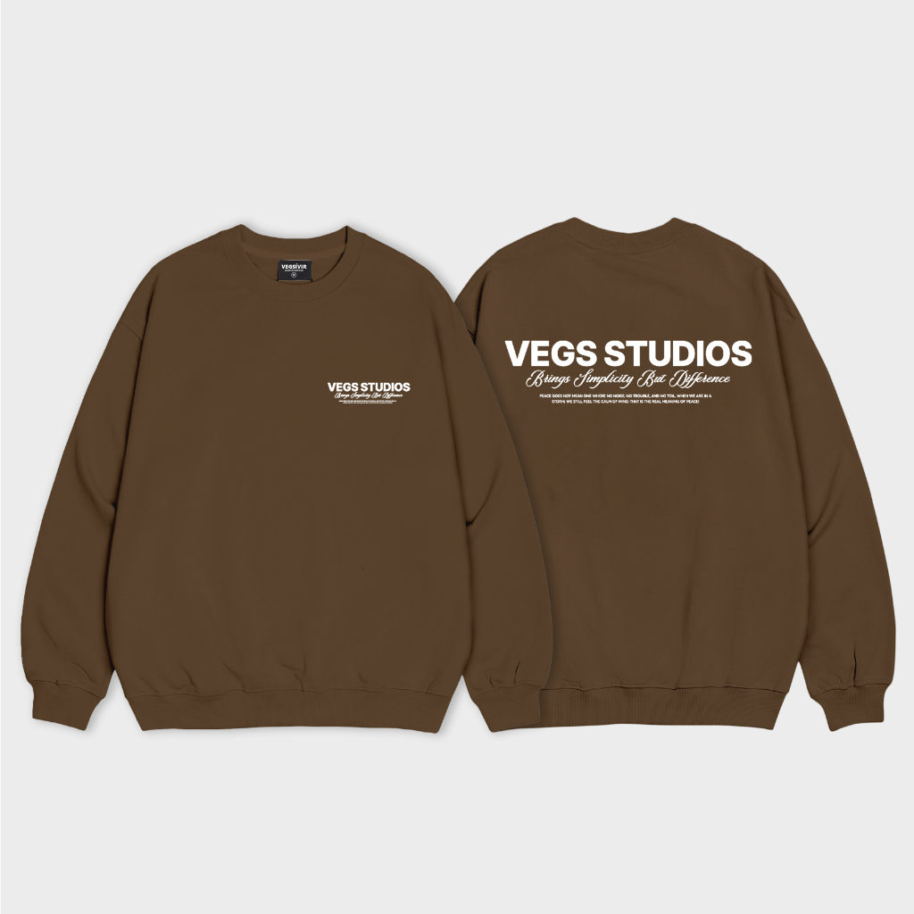 Áo sweater nỉ chân cua Vegsivir - STUDIOS
