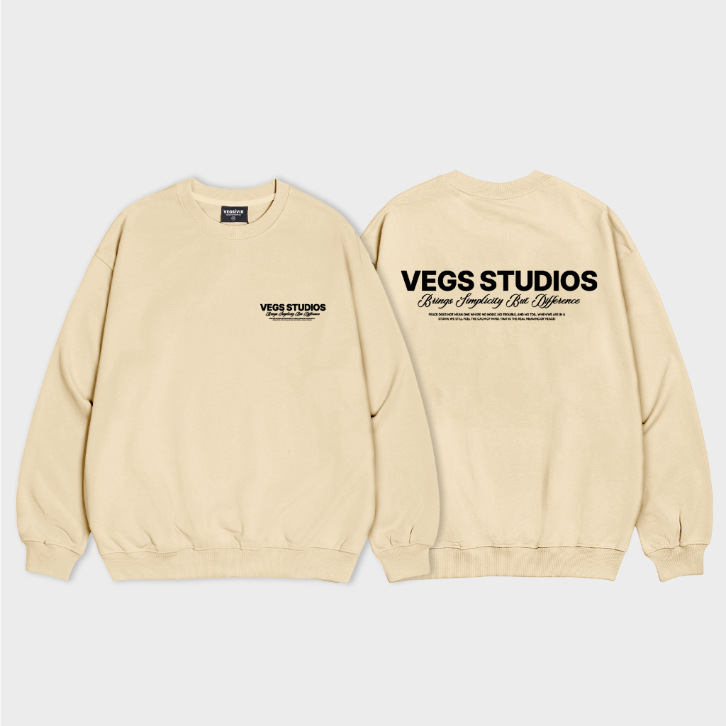 Áo sweater nỉ chân cua Vegsivir - STUDIOS