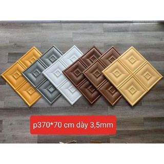 .Xốp dán tường giả da p3 kt 70*70*3,5mm. Mẫu mới 2023