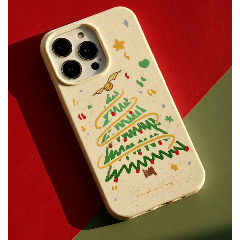 ỐP IPHONE FULL VIỀN HOẠ TIẾT MISTLETOE