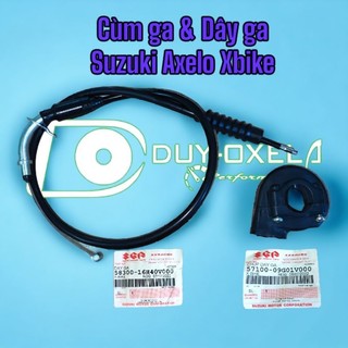 Cùm ga Suzuki Axelo Xbike (Full cùm +dây ga)