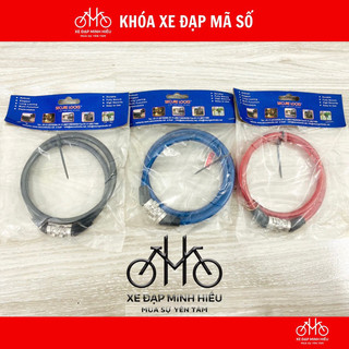 Khoá xe đạp mã số an toàn bảo mật cao - xe đạp minh hiếu