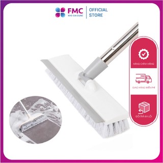 Cây Chà Sàn Nhà Tắm Thiết Kế Đầu Gạt Nước Và Đầu Chổi Xoay 120 Độ Quét Nhà Siêu Sạch Mọi Góc Bẩn MÀU TRẮNG