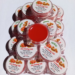 Son dưỡng môi dầu gấc sáp ong dầu dừa thiên nhiên - giúp mềm môi dưỡng môi tăng sinh collagen môi