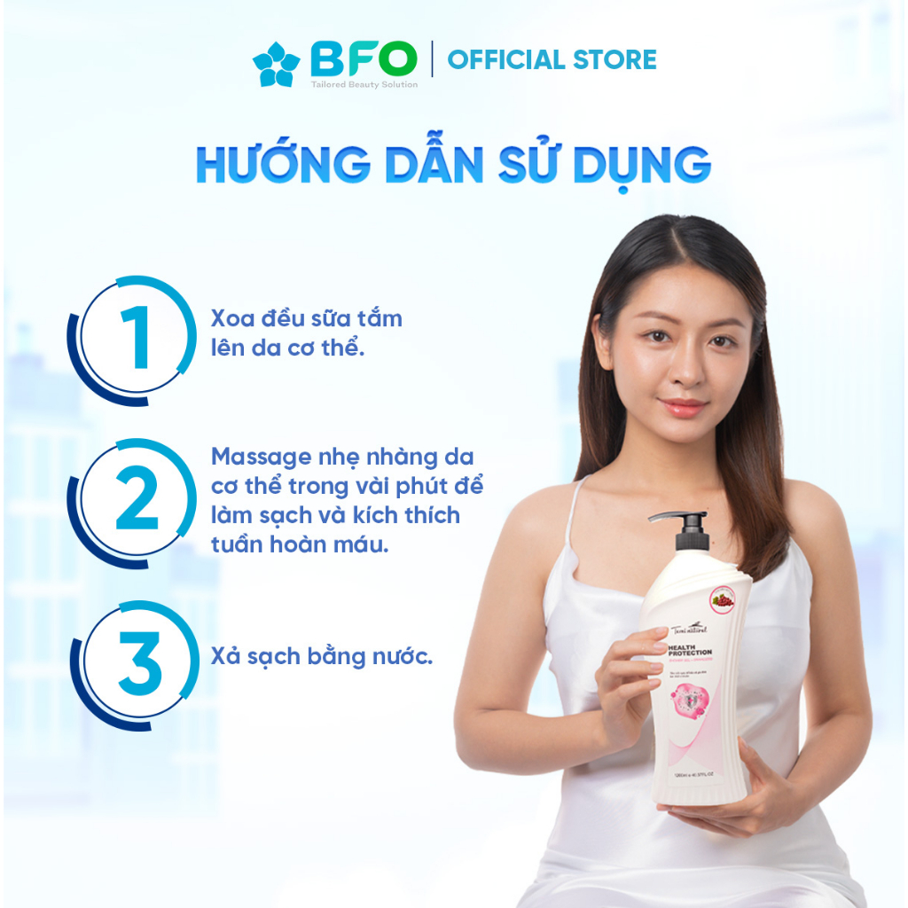 Sữa Tắm Lavender Tami Natural Tiết Kiệm Giúp Làm Sạch Da Dưỡng Ẩm Và Trắng Da Cho Gia Đình Bạn Dung Tích 1200ml