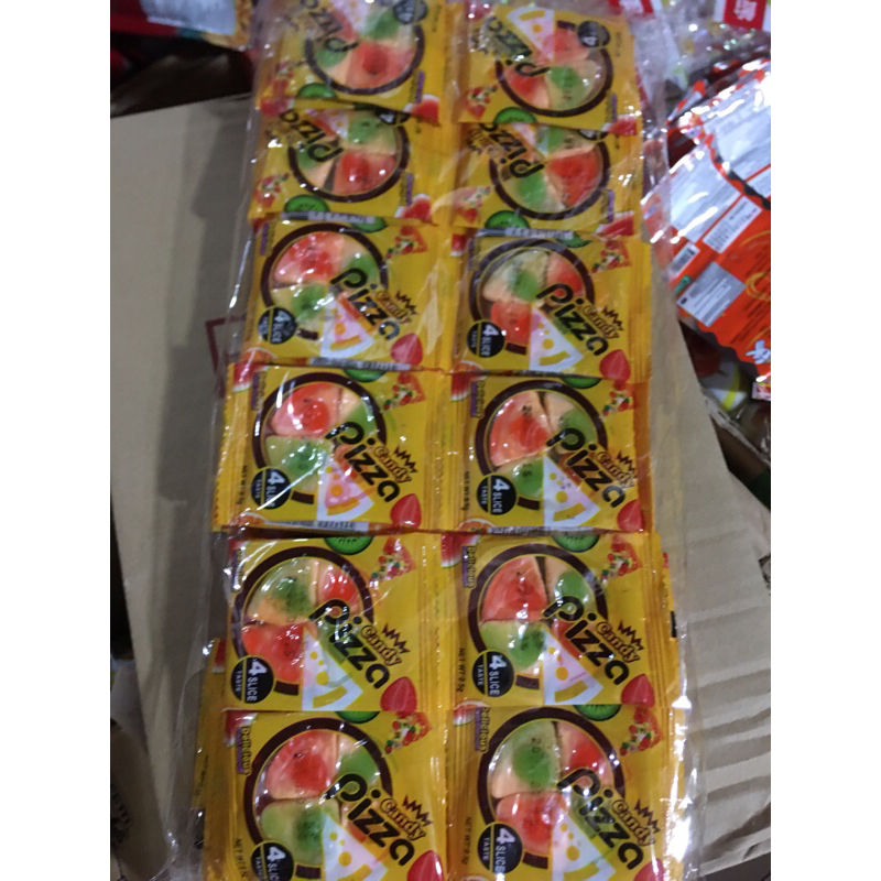 60 chiếc kẹo pizaza