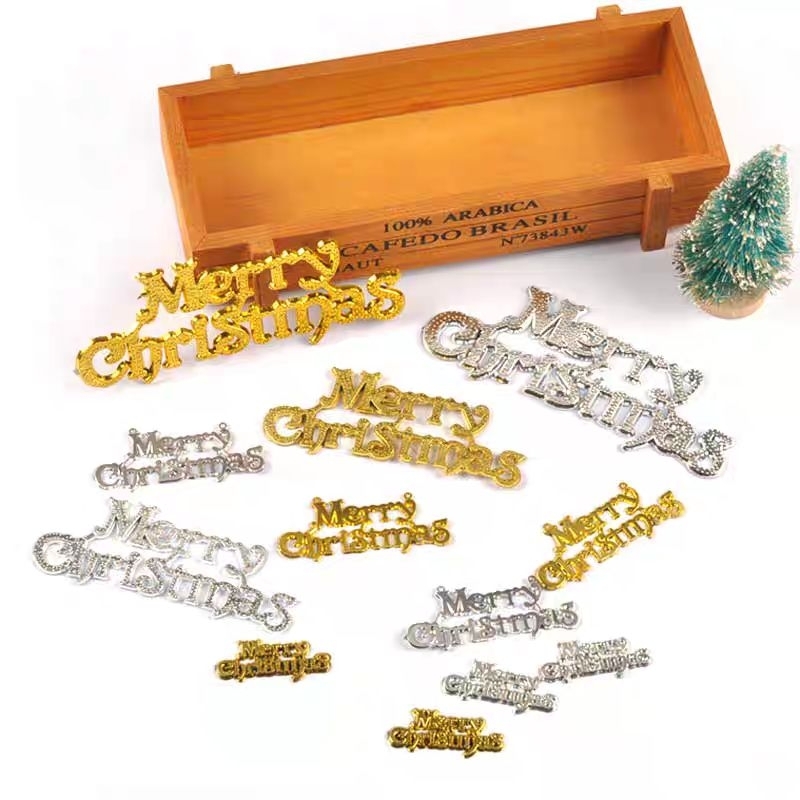 Chữ Merry Christmart mini trang trí