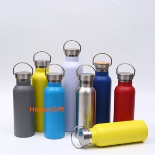 Bình giữ nhiệt inox 304 - 500ml có quai xách