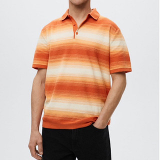 Áo polo nam Mango authentic Gradient knit size S