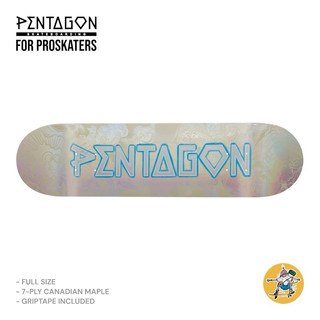 Mặt Ván Trượt Skateboard PENTAGON YOKAI HOLOGRAM DECK
