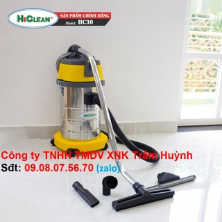 Máy hút bụi khô ướt hiclean hc30