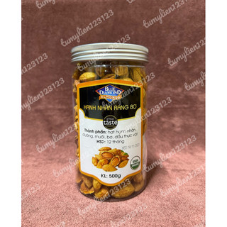 Hạt hạnh nhân rang bơ lon 500gr
