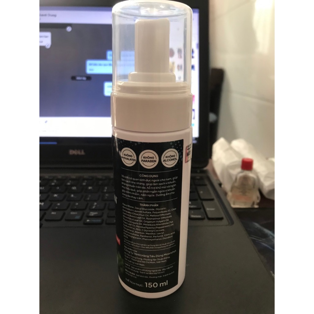 Bọt vệ sinh Nam nano thiên nhiên Moonshot 150ml