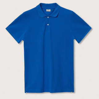 Áo polo nam màu xanh Mango authentic size XS