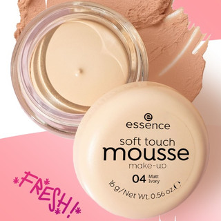 Phấn Tươi Essence Soft Touch Mousse Makeup Đức Che Khuyết Điểm Chất Kem Mỏng Nhẹ Tự Nhiên 16g