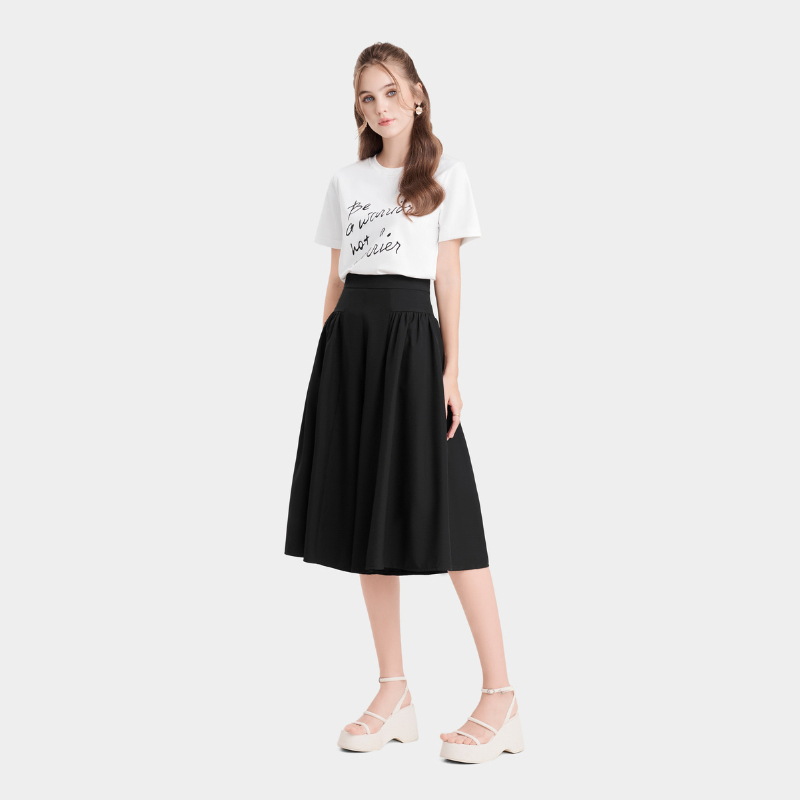 Quần Culotte MAR FASHION Xếp Li Hông - FASH076123