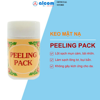 Keo lột mụn peeling pack 25g, 60g lột mụn cám, sạch sợi bã nhờn