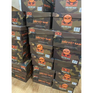 DẦU XOA VIỆT NAM RR nâu vuông ( 10 lọ/hộp)