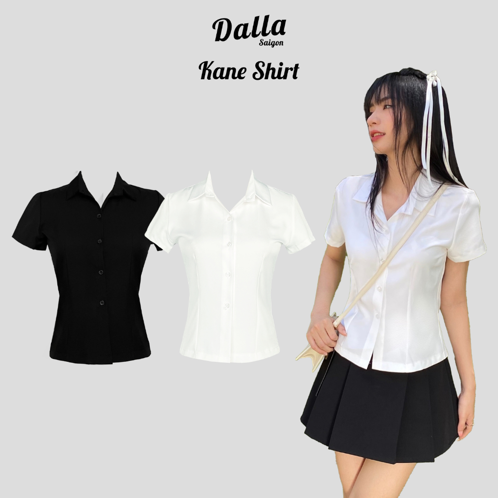 DALLA Áo sơ mi phom ôm basic