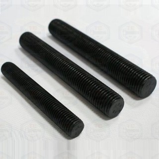 Cây ty ren thép đen m6/m8/m10/m12 dài 1m
