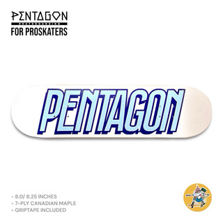 Mặt ván trượt skateboard cao cấp pentagon old future deck
