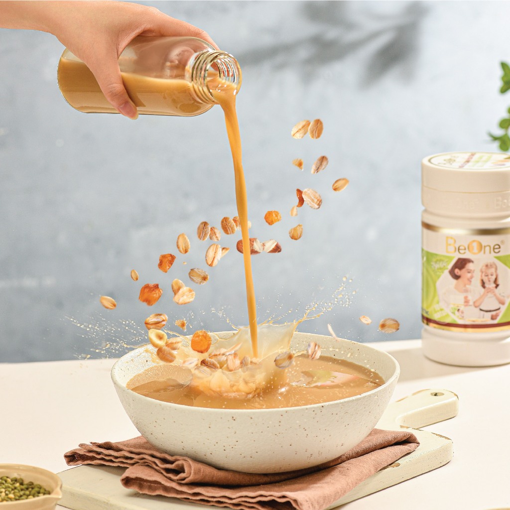 Combo 2 hộp Bột ngũ cốc dinh dưỡng BEONE giảm cân, tăng cân, lợi sữa 2 vị hộp 500gr