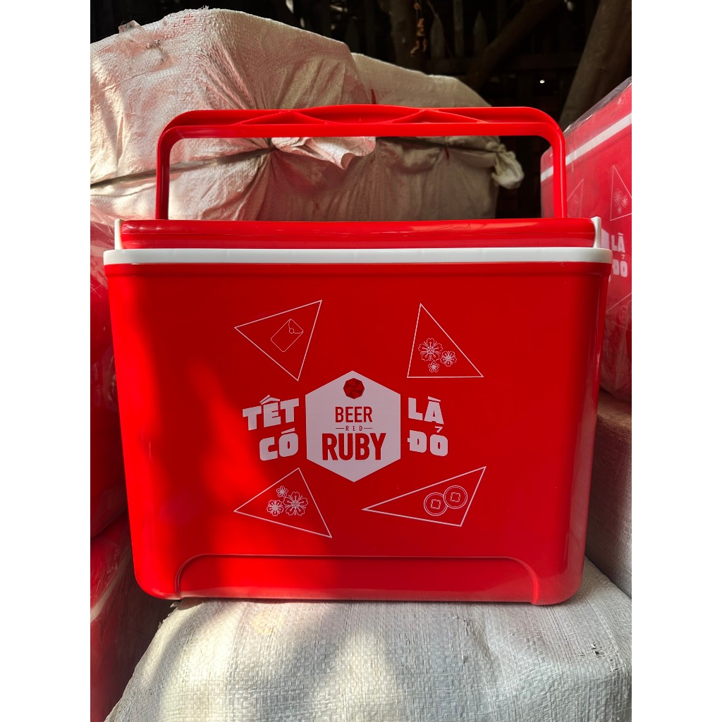 Thùng Đá 25 Lít Hibox Nhựa Hiệp Thành, Bền, Đẹp, Giữ Đá Lâu