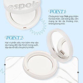Phấn Phủ Kiềm Dầu Espoir Fresh Setting Powder