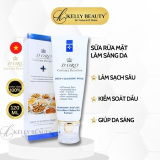 Sữa rửa mặt sáng da doro deep cleansing foam | kelly beauty