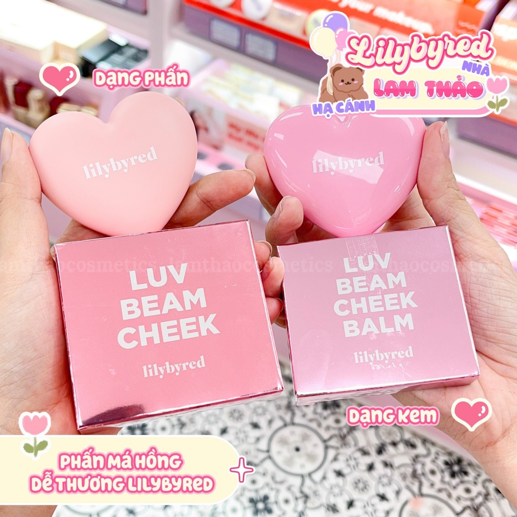 Phấn Má Hồng Dễ Thương Lilybyred Luv Beam Cheek | BigBuy360 - bigbuy360.vn