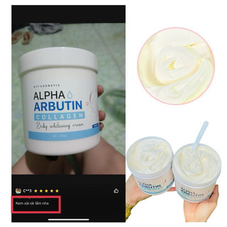 Kem body kích trắng arbutin