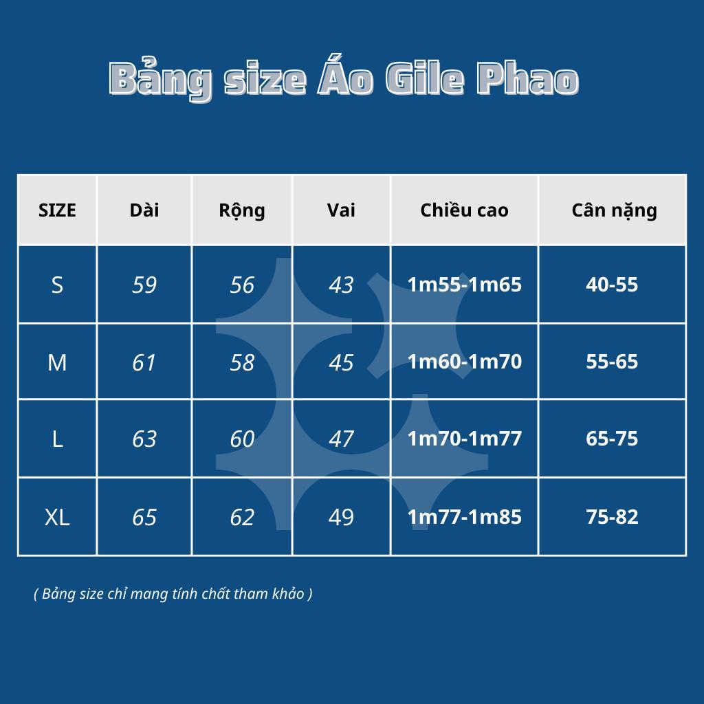 Áo khoác Gile phao trần bông tấm dày dặn, giặt máy thoải mái - Snomad