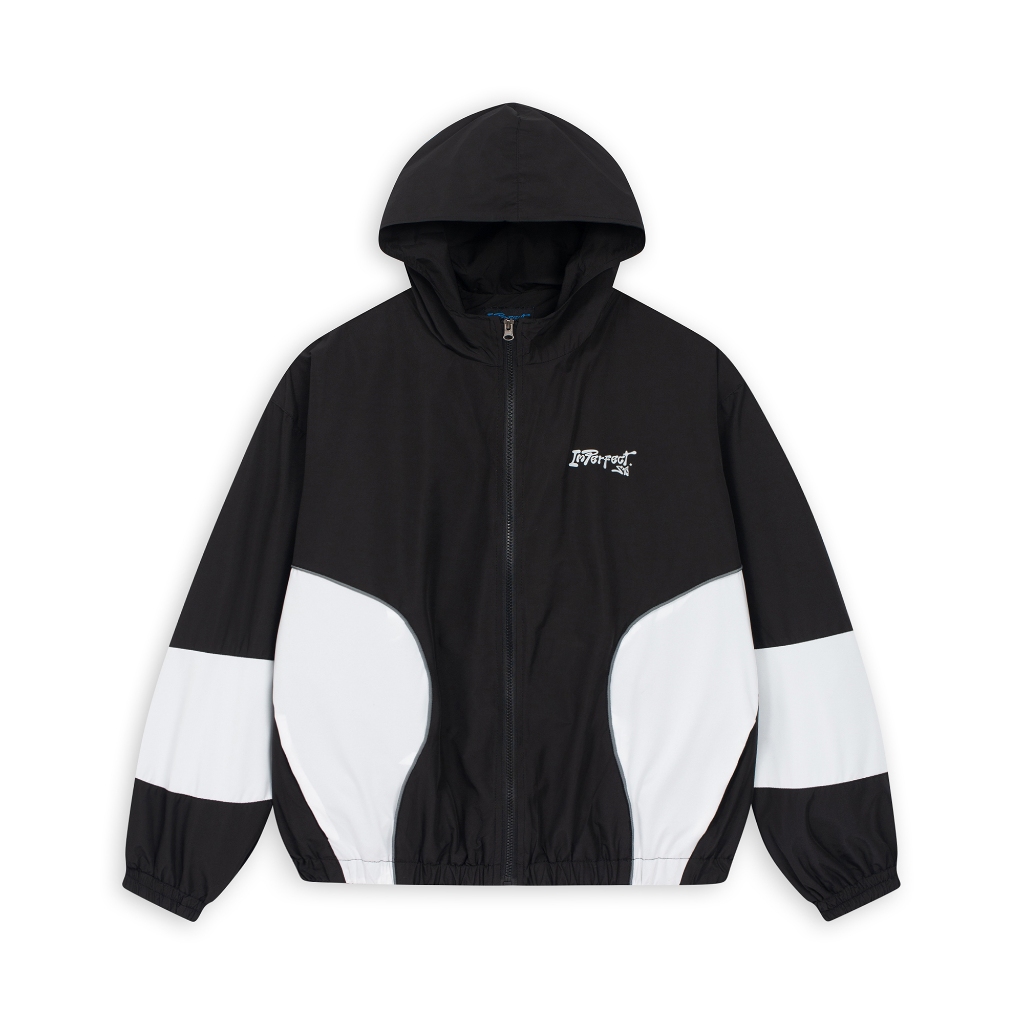 Áo khoác gió dù Sporty hống thấm nước thoáng khí , dang rộng nam nữ - Snomad