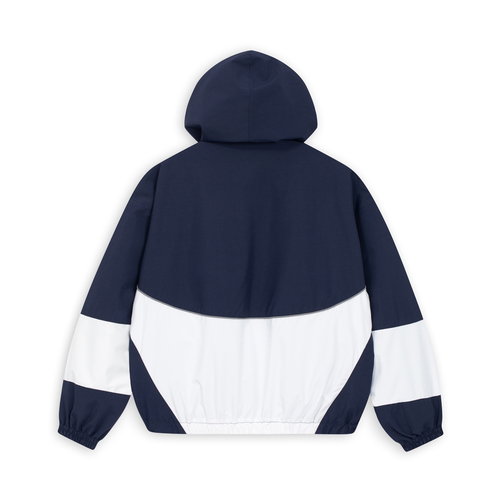 Áo khoác gió dù Sporty hống thấm nước thoáng khí , dang rộng nam nữ - Snomad