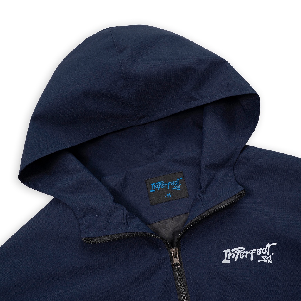 Áo khoác gió dù Sporty hống thấm nước thoáng khí , dang rộng nam nữ - Snomad