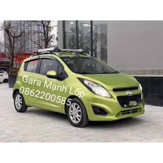Giá nóc vuông Aerorack ⚡ CHUẨN CHÍNH HÃNG ⚡ Baga mui cho xe Matiz - Spark, để đồ tiện dụng tối ưu không gian chỗ ngồi