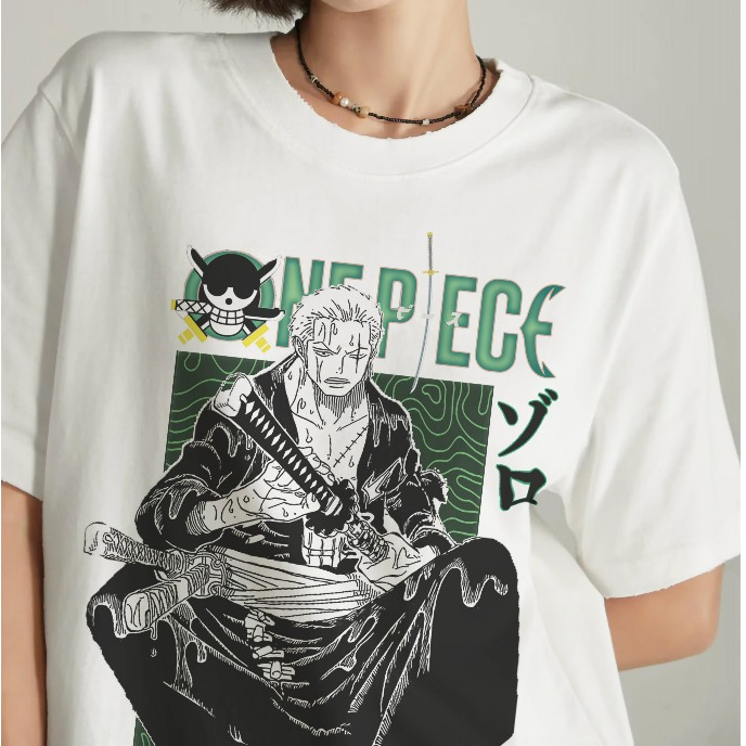 Áo phông One Piece: Roronoa Zoro Nam / Nữ by The Runaway