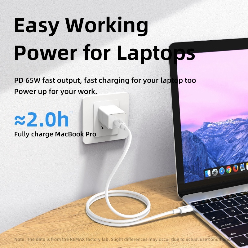 Cáp Sạc Nhanh Remax RC-191 65W Cổng Type C ra Type C