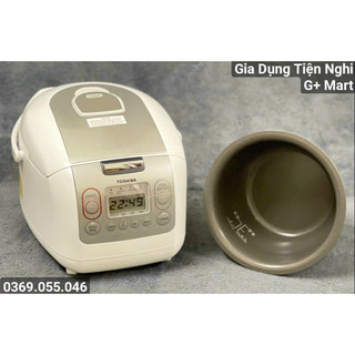 Nồi Cơm Điện Tử Lòng Dày Chính Hãng TOSHIBA Nhập Khẩu Thái Lan RC-10NMF 1,0L - Giadungtiennghigmart