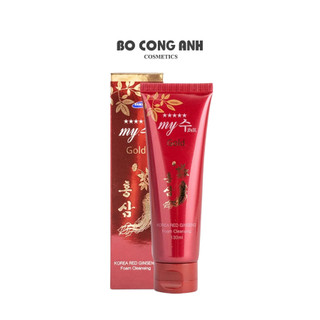 Sữa rửa mặt sâm đỏ my gold hàn quốc 130ml