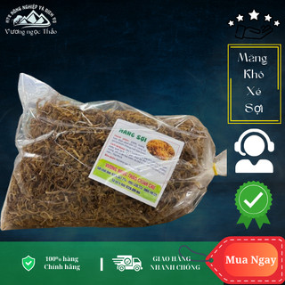 Măng khô xé sợi túi 1kg vương ngọc thảo - đặc sản tây bắc.
