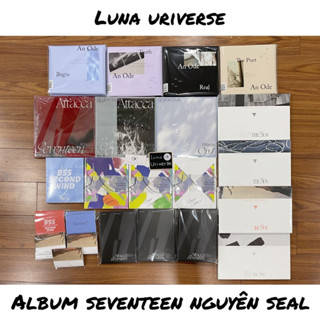 album SEVENTEEN nguyên seal chính hãng đủ ver