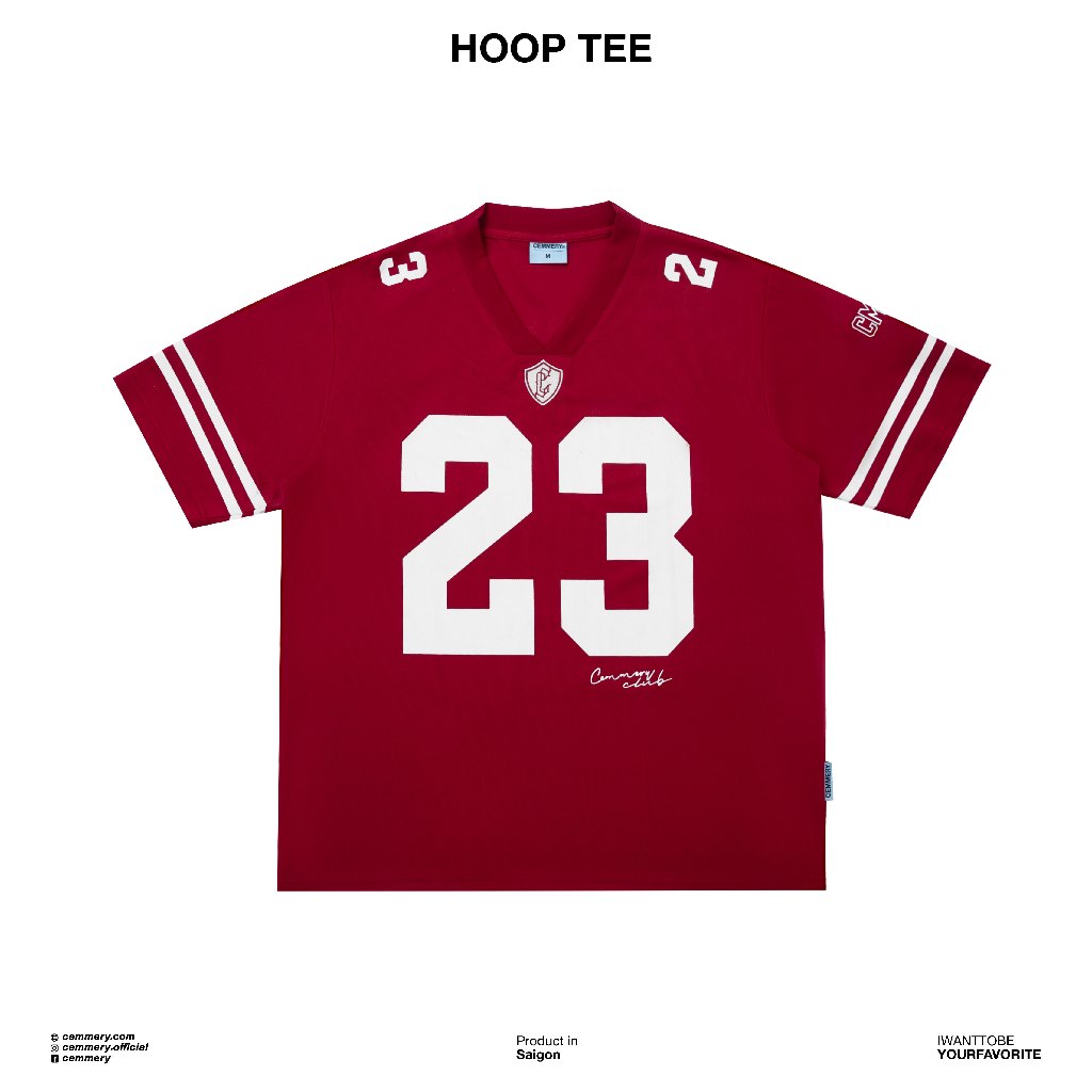 Áo Thun Nam Nữ Thể Thao Hoop Tee LocalBrand Cemmery 3 Màu Unisex