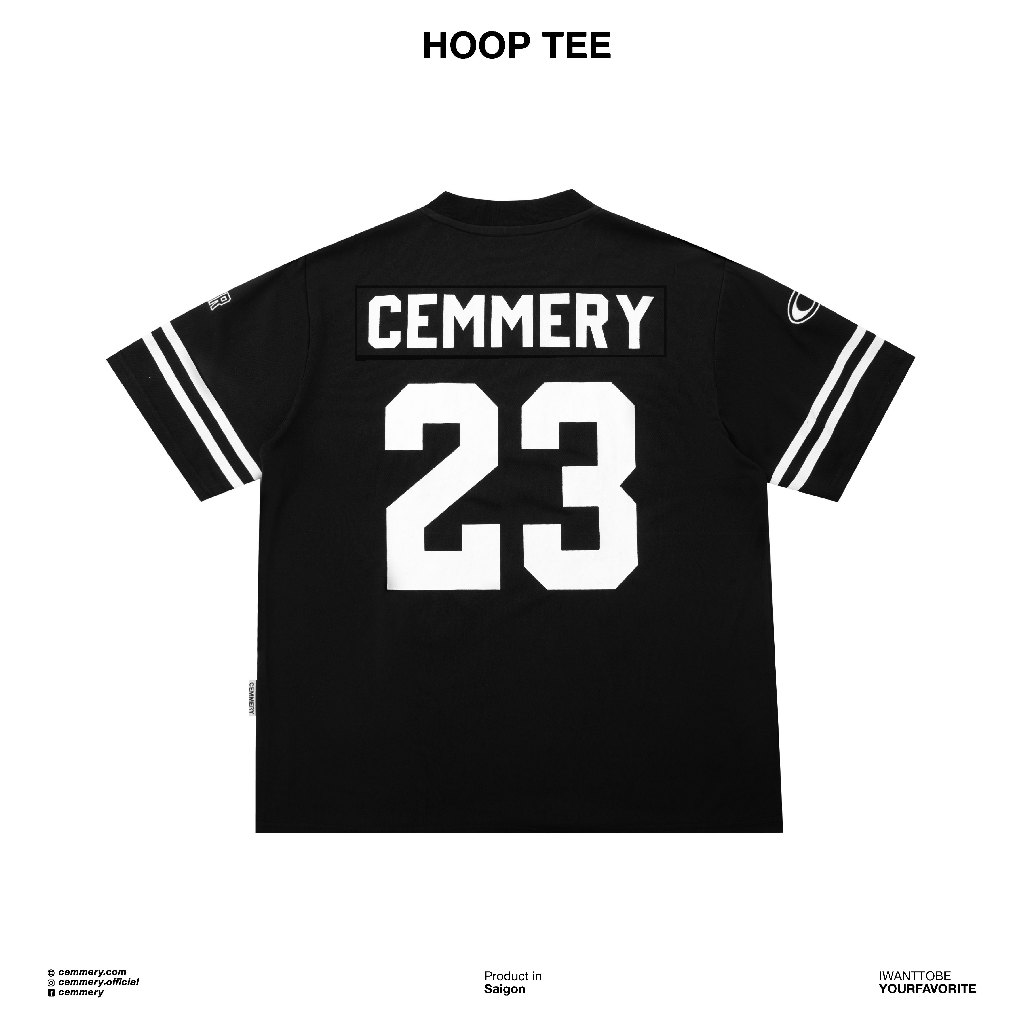 Áo Thun Nam Nữ Thể Thao Hoop Tee LocalBrand Cemmery 3 Màu Unisex